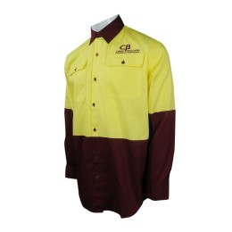 R245 Custom long-sleeved shirt style  Employee uniform  Contrast shirt Australia  Engineering uniform Shirt supplier R245 Custom long-sleeved shirt style  Employee uniform  Contrast shirt Australia  Engineering uniform Shirt supplier
